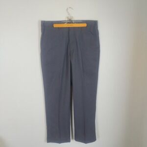 L.L. Bean Mens Gray Traveler Pants Size 33 Casual Office Minimalist